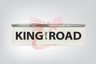 KING OF THE ROAD ÖN 3D YAZI PAÇALIK / TOZLUK