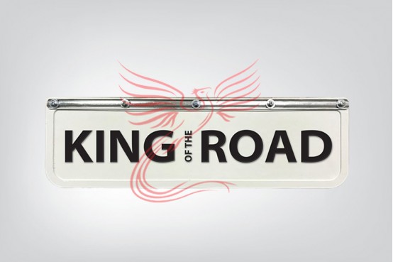 KING OF THE ROAD ÖN 3D YAZI PAÇALIK / TOZLUK