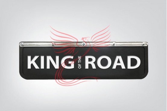 KING OF THE ROAD 3D FRONT MUD FLAP