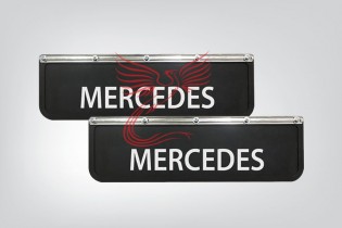 MERCEDES 3D FRONT MUD FLAP