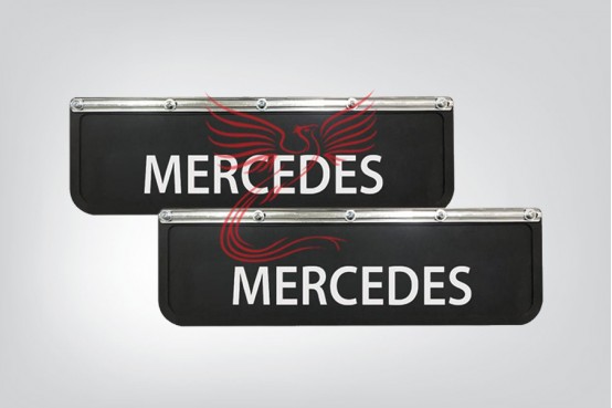 MERCEDES 3D FRONT MUD FLAP