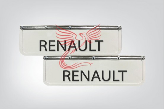 RENAULT 3D FRONT MUD FLAP 