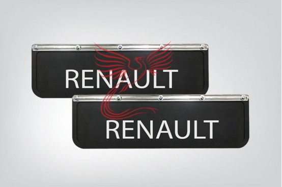 RENAULT 3D FRONT MUD FLAP